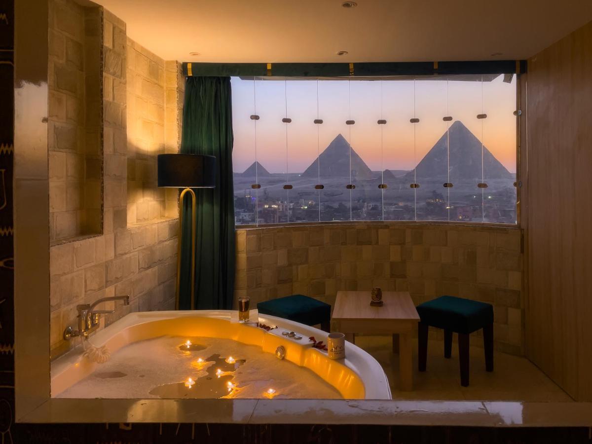 Jumeirah Pyramids View Inn Kafrat al Jabal Luaran gambar