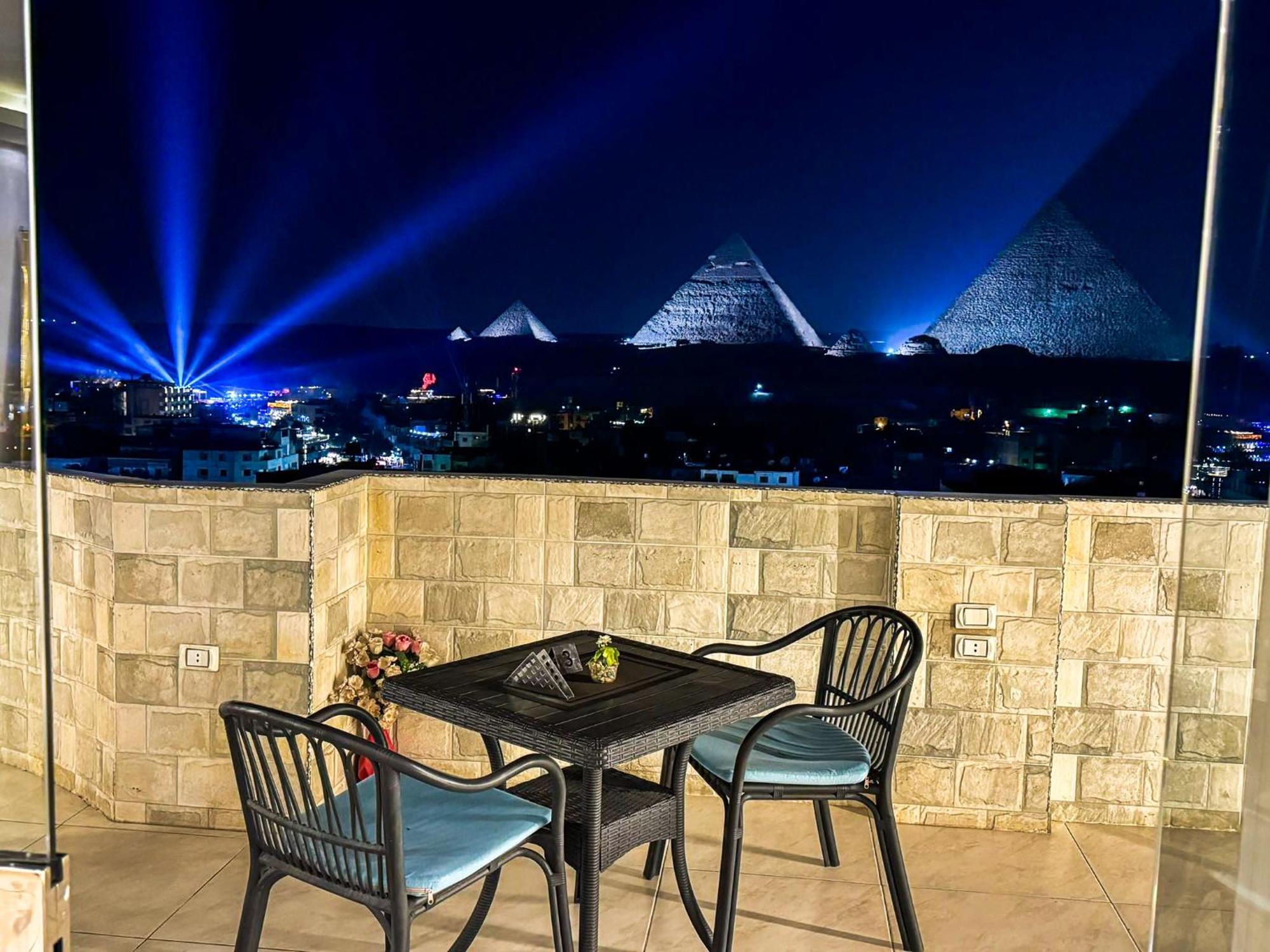 Jumeirah Pyramids View Inn Kafrat al Jabal Luaran gambar